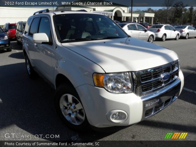2012 Ford Escape Limited V6 in White Suede