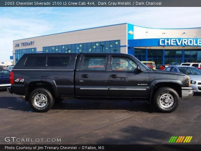 2003 Chevrolet Silverado 1500 LS Crew Cab 4x4 in Dark Gray Metallic