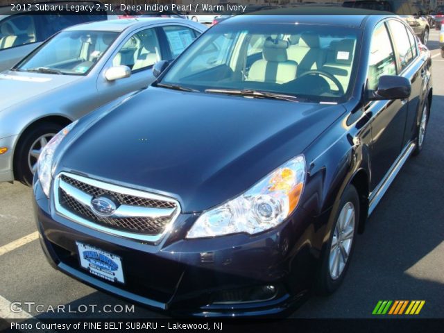 2012 Subaru Legacy 2.5i in Deep Indigo Pearl