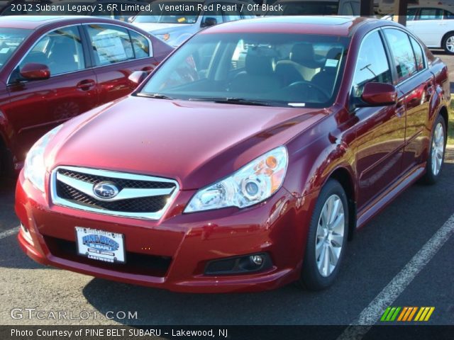 2012 Subaru Legacy 3.6R Limited in Venetian Red Pearl