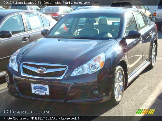 2012 Subaru Legacy 2.5i in Deep Indigo Pearl