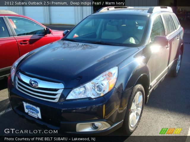 2012 Subaru Outback 2.5i Premium in Deep Indigo Pearl
