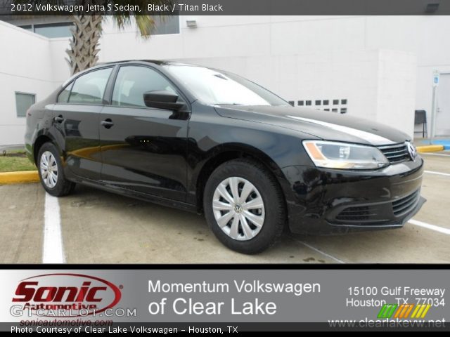 2012 Volkswagen Jetta S Sedan in Black