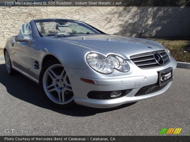 2006 Mercedes-Benz SL 500 Roadster in Iridium Silver Metallic