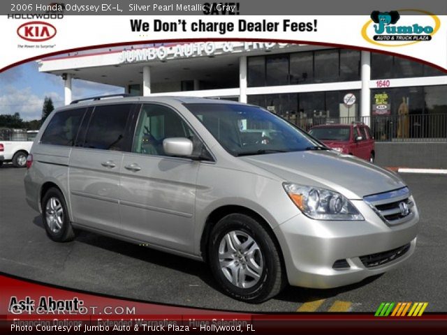 2006 Honda Odyssey EX-L in Silver Pearl Metallic