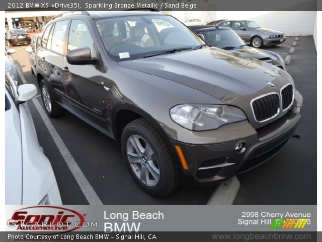 2012 BMW X5 xDrive35i in Sparkling Bronze Metallic