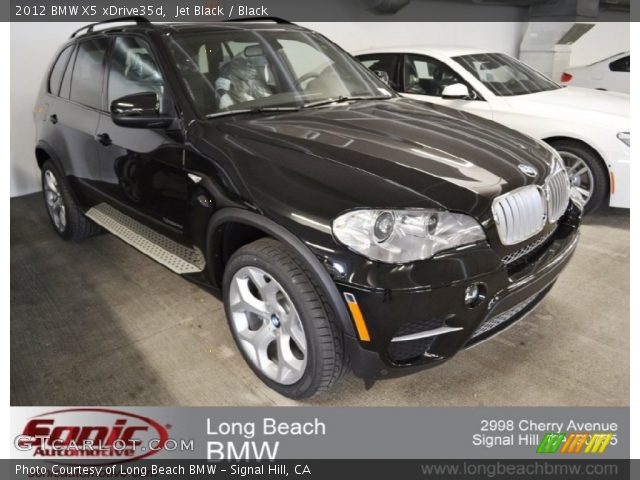 2012 BMW X5 xDrive35d in Jet Black
