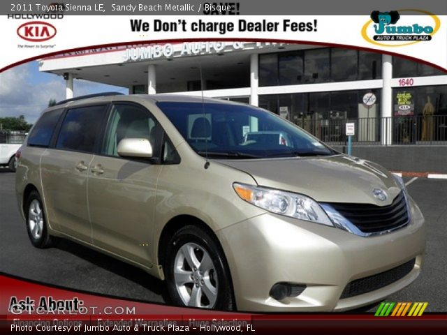2011 Toyota Sienna LE in Sandy Beach Metallic