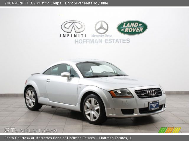 2004 Audi TT 3.2 quattro Coupe in Light Silver Metallic