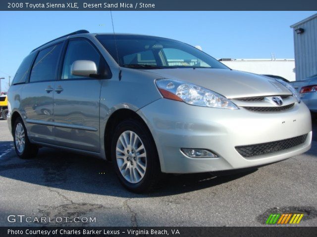 2008 Toyota Sienna XLE in Desert Sand Mica