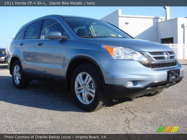 2011 Honda CR-V EX-L in Glacier Blue Metallic