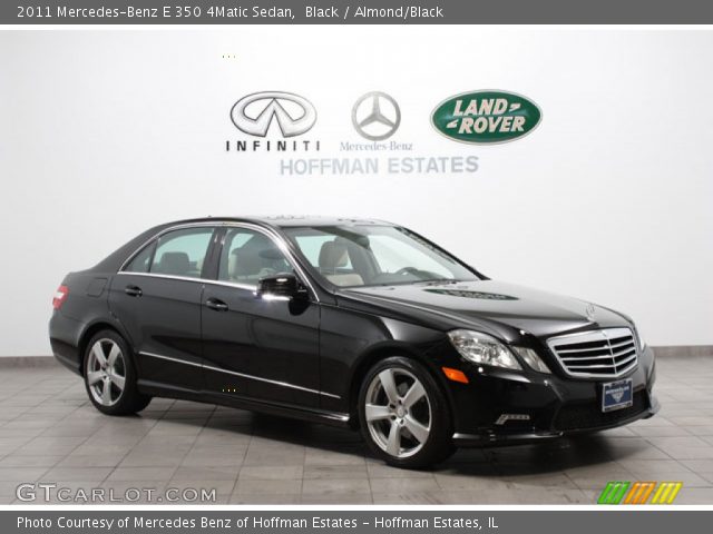 2011 Mercedes-Benz E 350 4Matic Sedan in Black