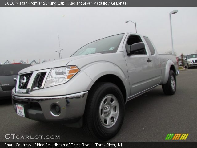 2010 Nissan Frontier SE King Cab in Radiant Silver Metallic