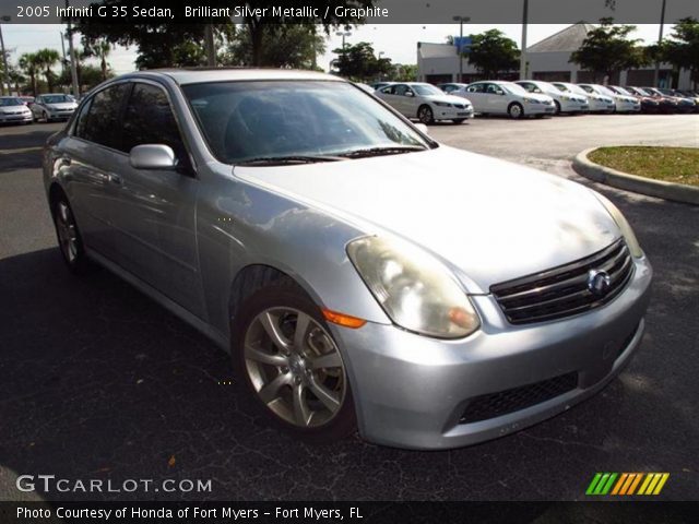 2005 Infiniti G 35 Sedan in Brilliant Silver Metallic