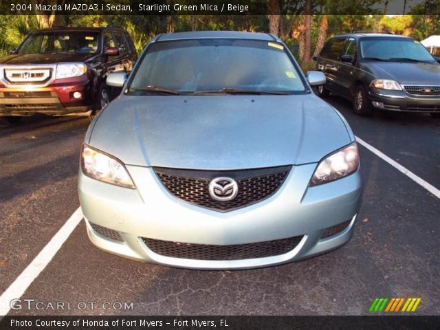 2004 Mazda MAZDA3 i Sedan in Starlight Green Mica