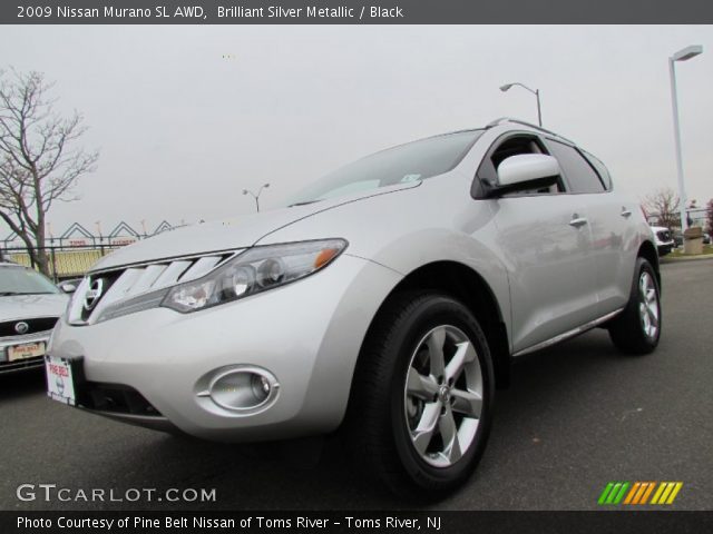 2009 Nissan Murano SL AWD in Brilliant Silver Metallic