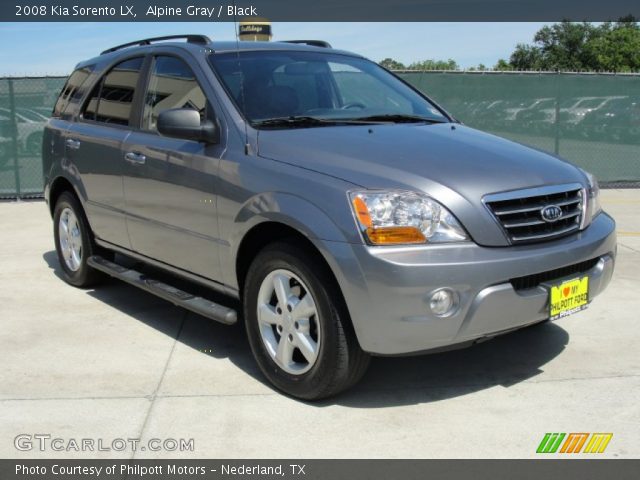 2008 Kia Sorento LX in Alpine Gray
