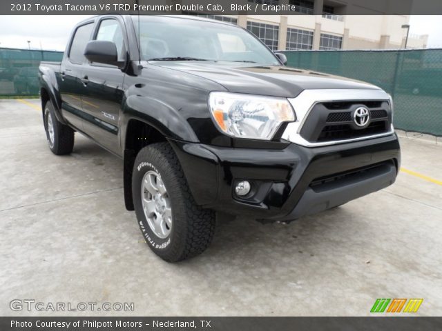 2012 Toyota Tacoma V6 TRD Prerunner Double Cab in Black