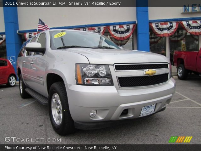 2011 Chevrolet Suburban LT 4x4 in Sheer Silver Metallic