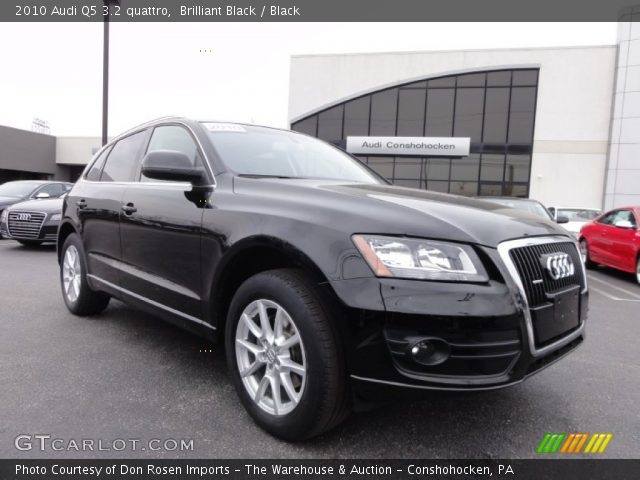 2010 Audi Q5 3.2 quattro in Brilliant Black