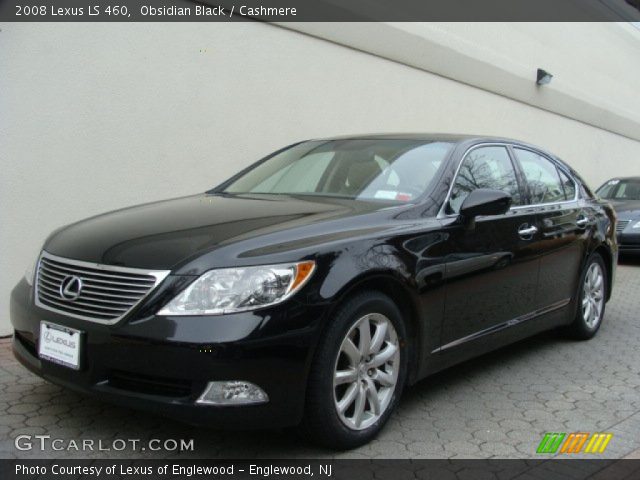 2008 Lexus LS 460 in Obsidian Black