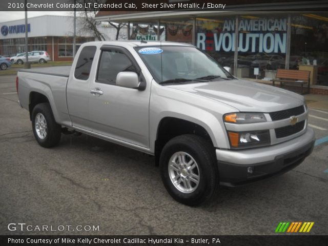 2010 Chevrolet Colorado LT Extended Cab in Sheer Silver Metallic