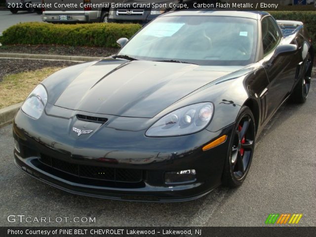 2012 Chevrolet Corvette Centennial Edition Grand Sport Coupe in Carbon Flash Metallic