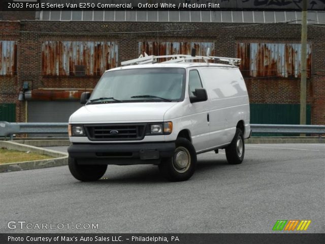 2003 Ford E Series Van E250 Commercial in Oxford White