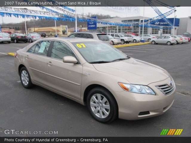 2007 Toyota Camry Hybrid in Desert Sand Mica