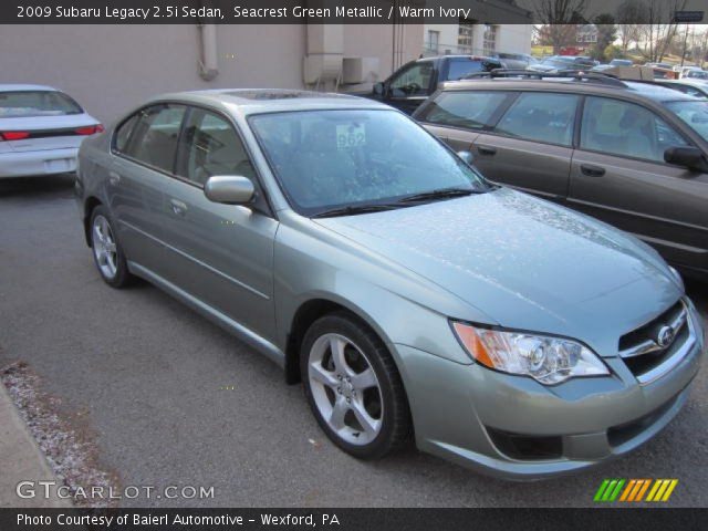 2009 Subaru Legacy 2.5i Sedan in Seacrest Green Metallic