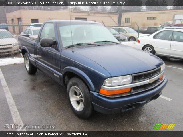2000 Chevrolet S10 LS Regular Cab in Indigo Blue Metallic