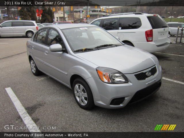2011 Kia Rio LX in Clear Silver