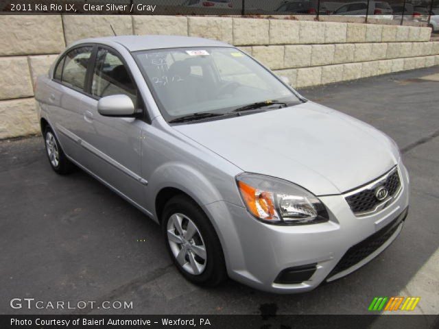 2011 Kia Rio LX in Clear Silver