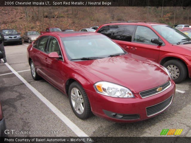 2006 Chevrolet Impala LT in Sport Red Metallic