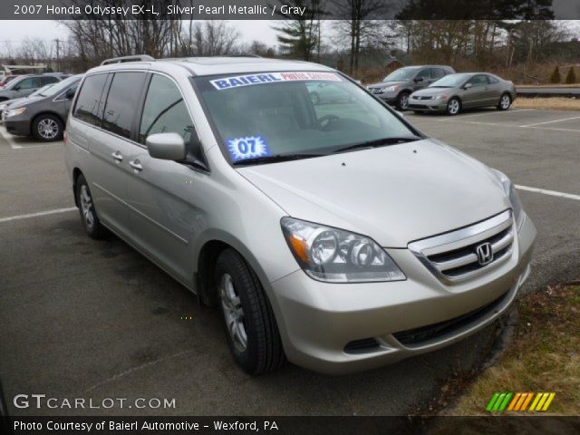 2007 Honda Odyssey EX-L in Silver Pearl Metallic