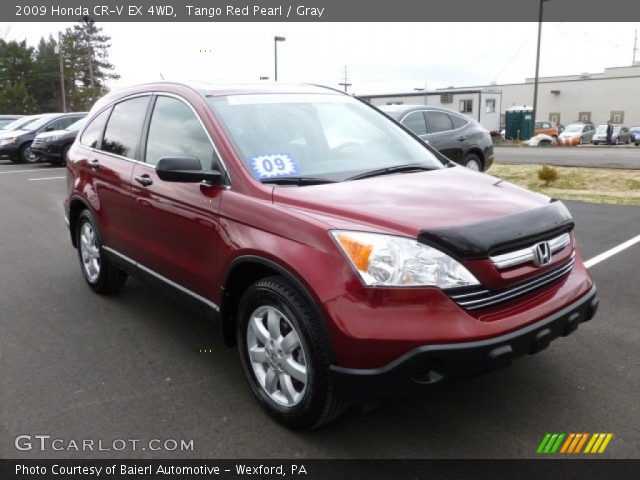 2009 Honda CR-V EX 4WD in Tango Red Pearl