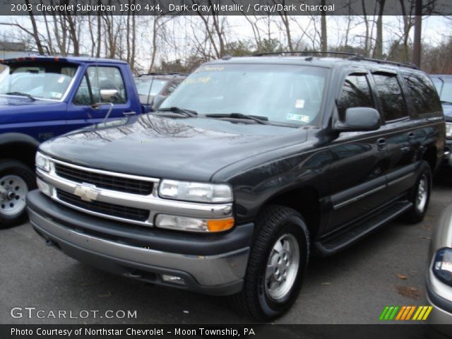 2003 Chevrolet Suburban 1500 4x4 in Dark Gray Metallic
