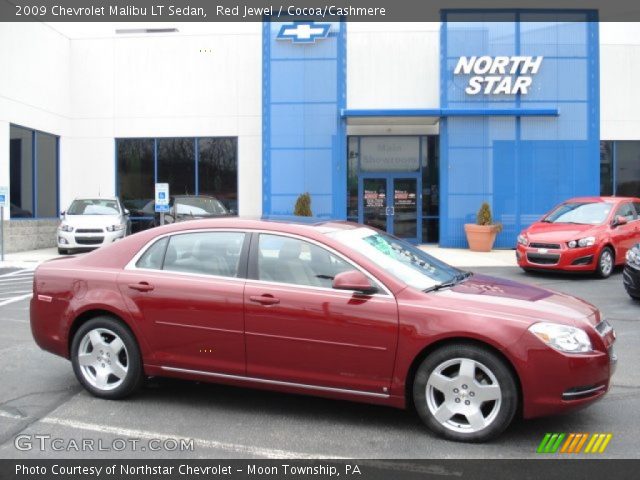 2009 Chevrolet Malibu LT Sedan in Red Jewel
