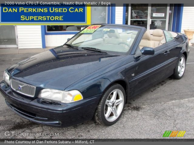 2000 Volvo C70 LT Convertible in Nautic Blue Metallic
