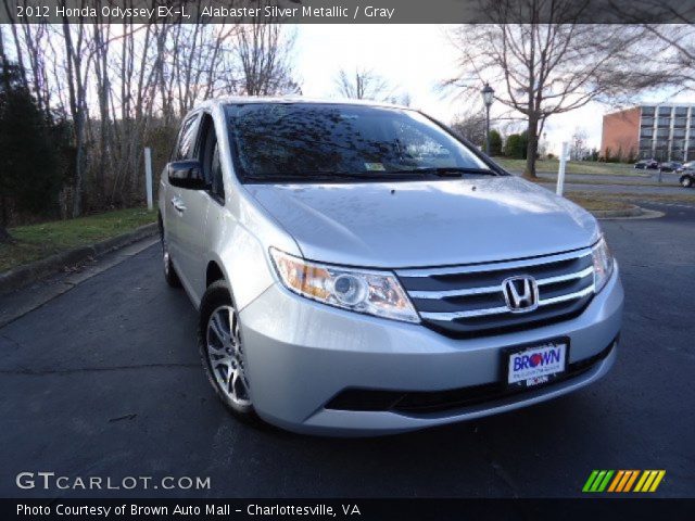 2012 Honda Odyssey EX-L in Alabaster Silver Metallic