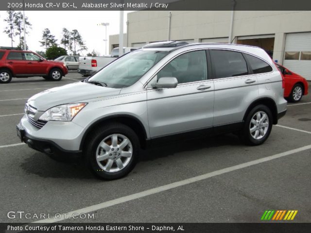 2009 Honda CR-V EX-L in Alabaster Silver Metallic