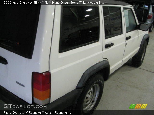 2000 Jeep Cherokee SE 4x4 Right Hand Drive in Stone White