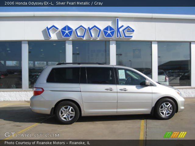 2006 Honda Odyssey EX-L in Silver Pearl Metallic