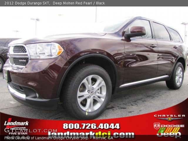 2012 Dodge Durango SXT in Deep Molten Red Pearl