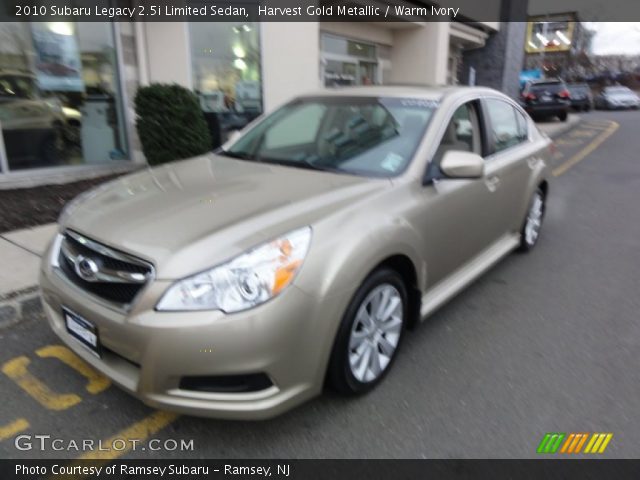 2010 Subaru Legacy 2.5i Limited Sedan in Harvest Gold Metallic