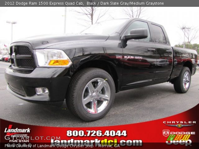 2012 Dodge Ram 1500 Express Quad Cab in Black
