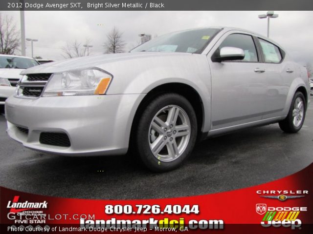 2012 Dodge Avenger SXT in Bright Silver Metallic