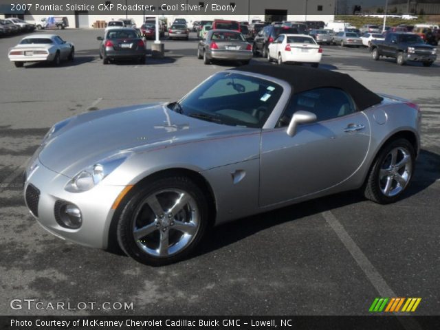 2007 Pontiac Solstice GXP Roadster in Cool Silver
