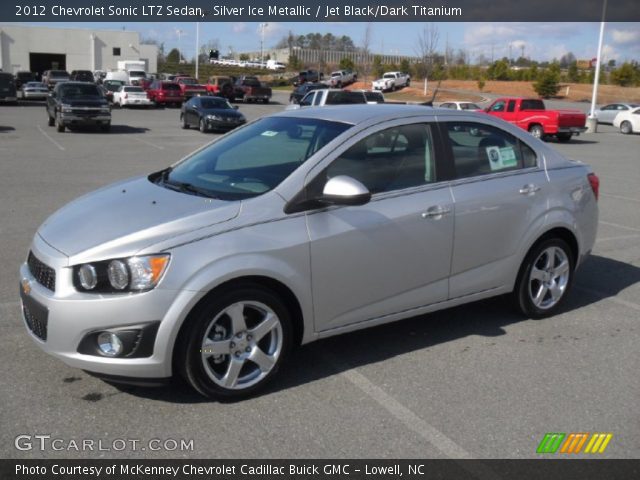 2012 Chevrolet Sonic LTZ Sedan in Silver Ice Metallic