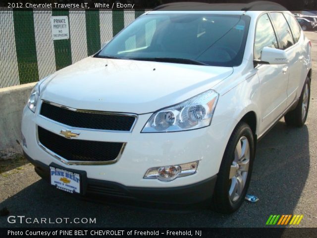 2012 Chevrolet Traverse LT in White